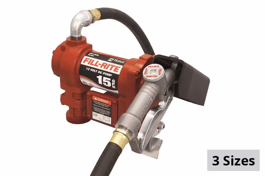 Picture of FILL-RITE Rotary Vane Pump, 1/4 HP, 12V DC