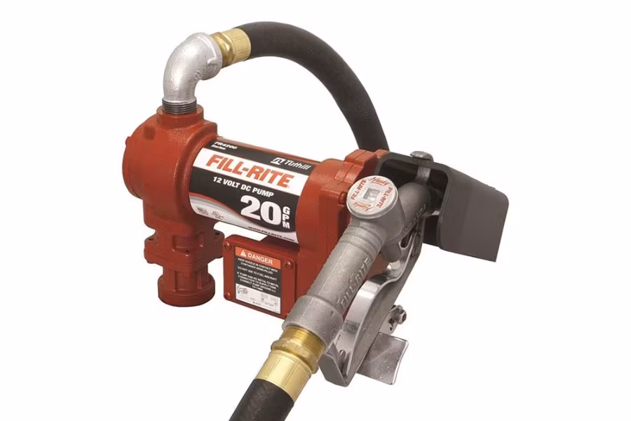 Picture of FILL-RITE Rotary Vane Pump, 1/4 HP, 12V DC