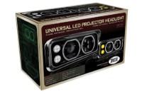 Picture of Trux Rectangular Halo LED Projector Headlight Assembly