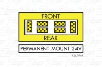 Picture of Whelen Responder LP R2 Series Super LED Mini Light Bar Polycarbonate Base