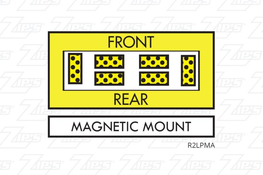 Picture of Whelen Responder LP R2 Series Super LED Mini Light Bar Polycarbonate Base
