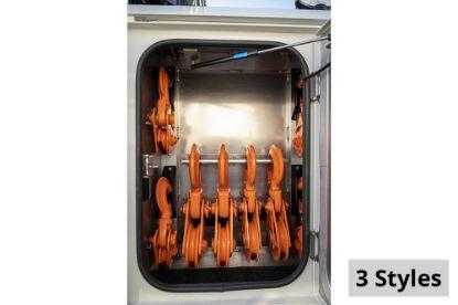 Picture of Miller Snatch Block Storage Rack