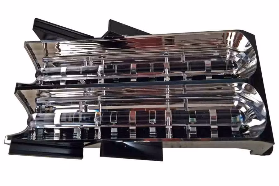 Picture of Whelen Freedom Micro-Edge Corner LED Module, Dual Stack, Amber