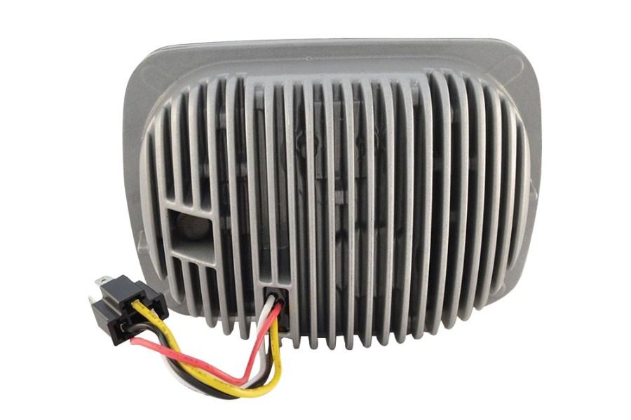 Picture of Trux LED Projection Headlight w/ Auxiliary Halo Oblong - Combonation High/LowBeam