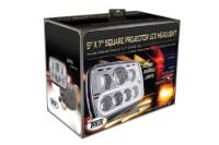 Picture of Trux LED Projection Headlight w/ Auxiliary Halo Oblong - Combonation High/Low
Beam