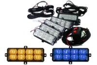 Race Sport L.E.D Grill Strobe Light Kit Feature Close-up