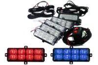 Race Sport L.E.D Grill Strobe Light Kit Close Up Detail