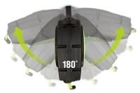 Picture of Flexzilla Enclosed Plastic Retractable Air Hose Reel, 3/8" x 50'