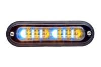 Picture of Whelen Ion T-Series Duo Color Super-LED Lighthead with Smoked Lens