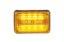 Picture of Whelen Rectangular Flashing Super-LED Warning Light, Amber Lens