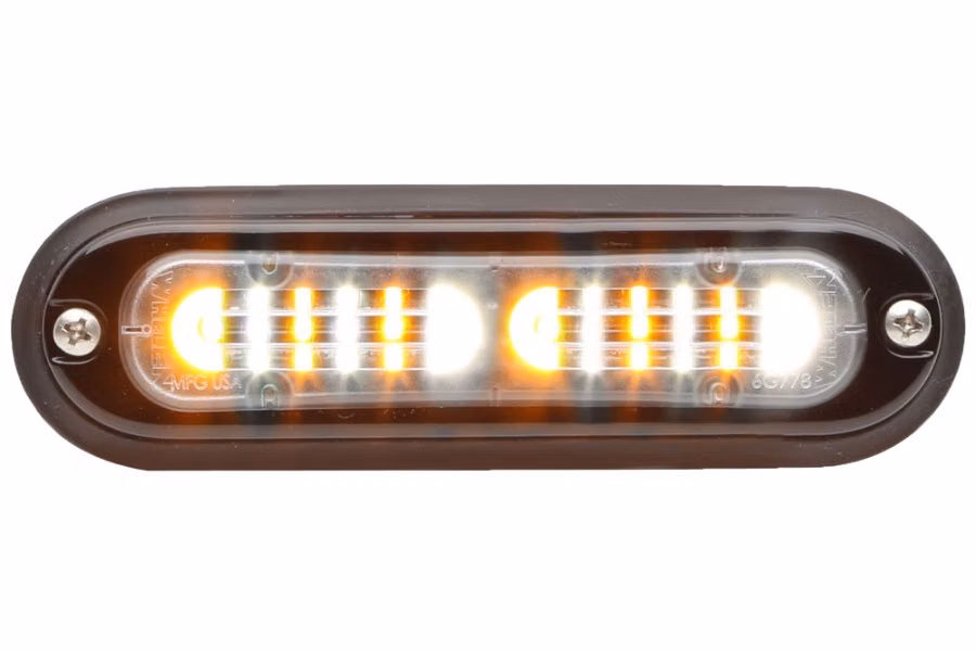 Whelen Ion T-Series Duo Color Super LED Lighthead with Clear Lens Additional view