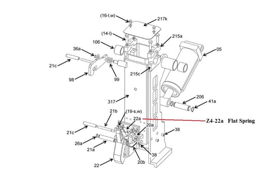 Picture of Zacklift Z403 Flat Spring