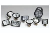 Picture of Rectangle Double Beam Halogen Work Light, Flush Mount