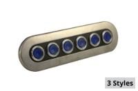 Picture of Race Sport On/Off Pre-Wired and Fused Blue LED Switch