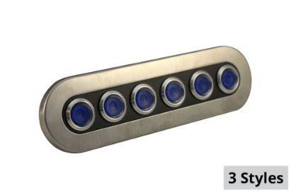 Picture of Race Sport On/Off Pre-Wired and Fused Blue LED Switch