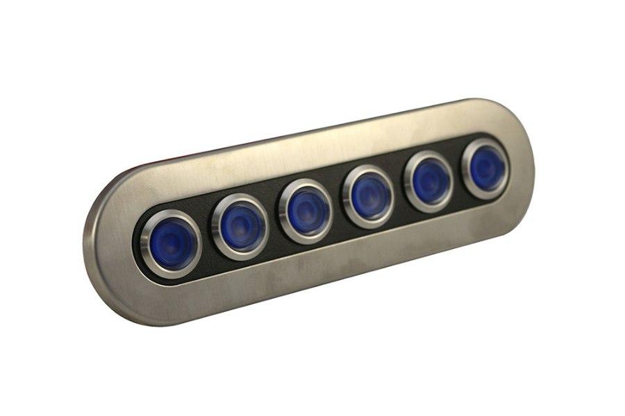 Picture of Race Sport On/Off Pre-Wired and Fused Blue LED Switch