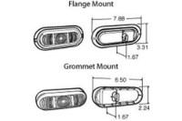 Picture of Truck-Lite Round 66 Series 6" Oval Reverse Light w/ Mount Option