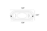 Picture of Truck-Lite Oval Side Turn Signal Light w/ Mounting Option