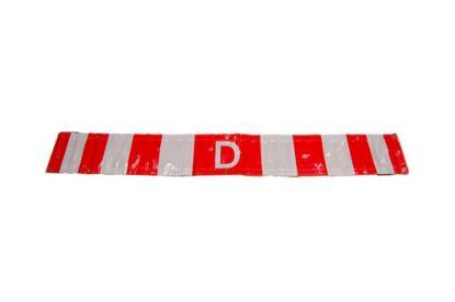 Picture of Ancra 12" x 96" Reflective Canadian "D" Safety Banner