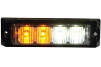 Picture of ECCO 4-LED Warning Light, Surface Mount, Class 1, Amber