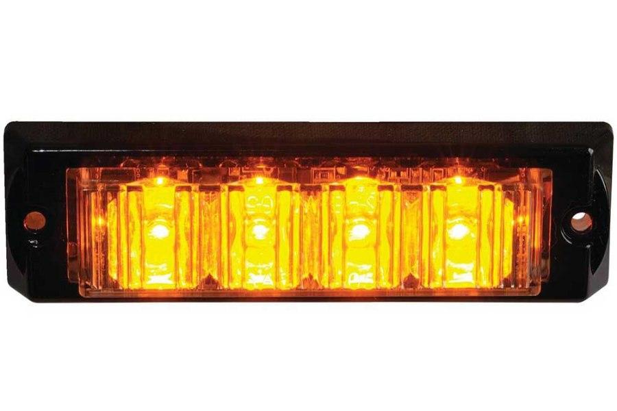 Picture of ECCO 4-LED Warning Light, Surface Mount, Class 1, Amber