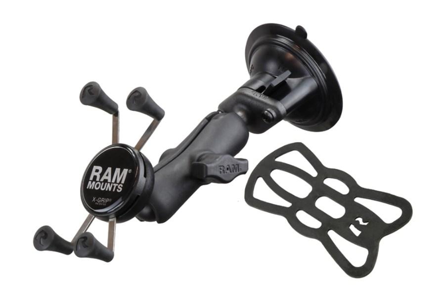 RAM Mounts X-Grip Phone Mount with Twist-Lock Suction Cup Base Additional Angle