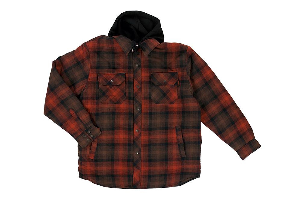 Picture of Tough Duck Fooler Front Quilt Lined Flannel Hooded Shirt