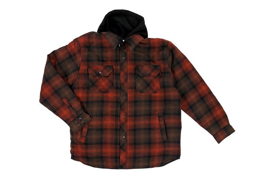 Picture of Tough Duck Fooler Front Quilt Lined Flannel Hooded Shirt