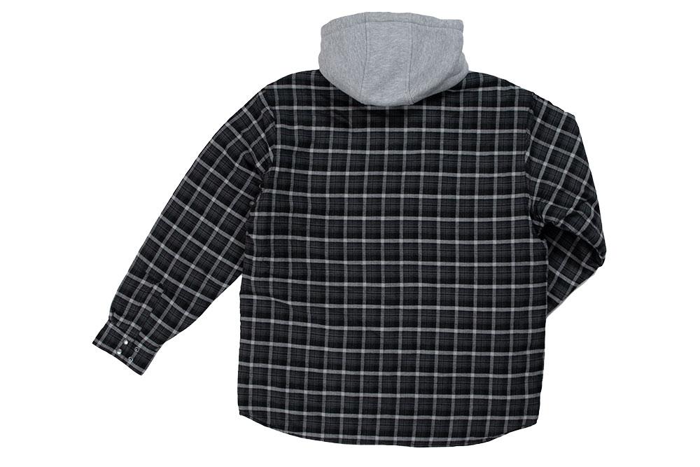 Picture of Tough Duck Fooler Front Quilt Lined Flannel Hooded Shirt