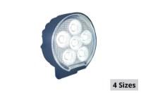 Picture of Race Sport Round IQ Series Auxiliary LED Flood Beam Light