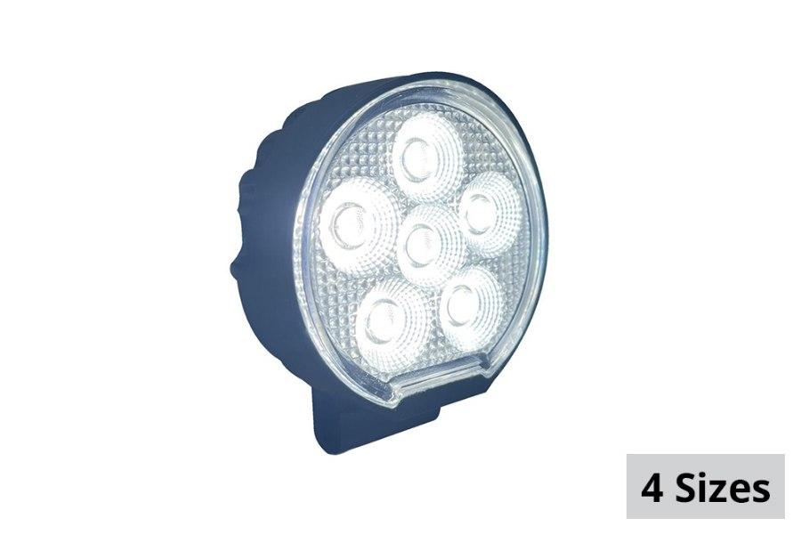 Picture of Race Sport Round IQ Series Auxiliary LED Flood Beam Light