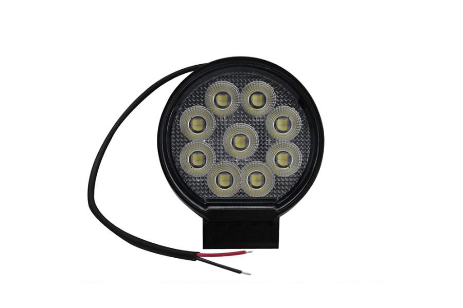 Picture of Race Sport Round IQ Series Auxiliary LED Flood Beam Light