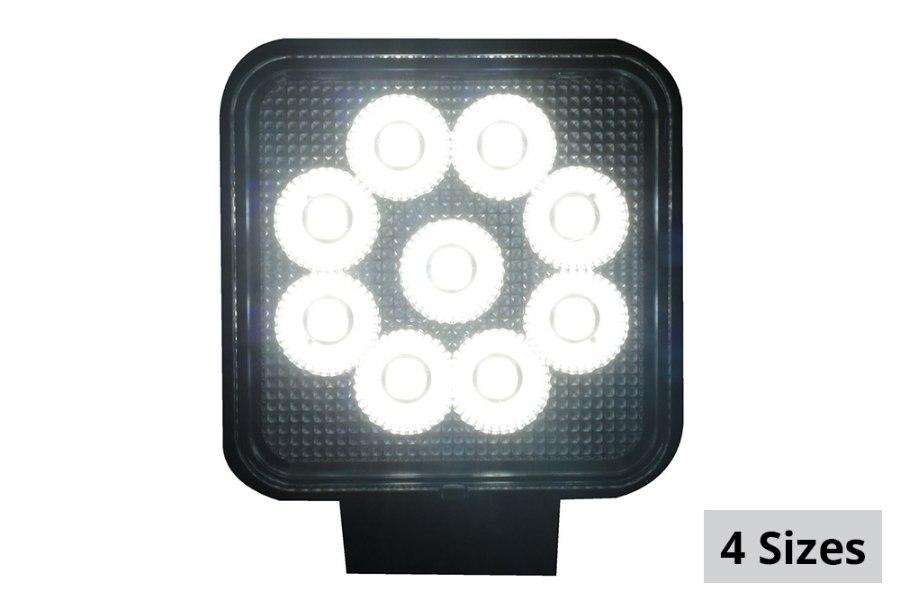 Picture of Race Sport Square IQ Series Auxiliary LED Flood Beam Light