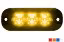 Picture of ECCO Warning LED Single- Split - or Dual Color Surface Mount Model ED3703
