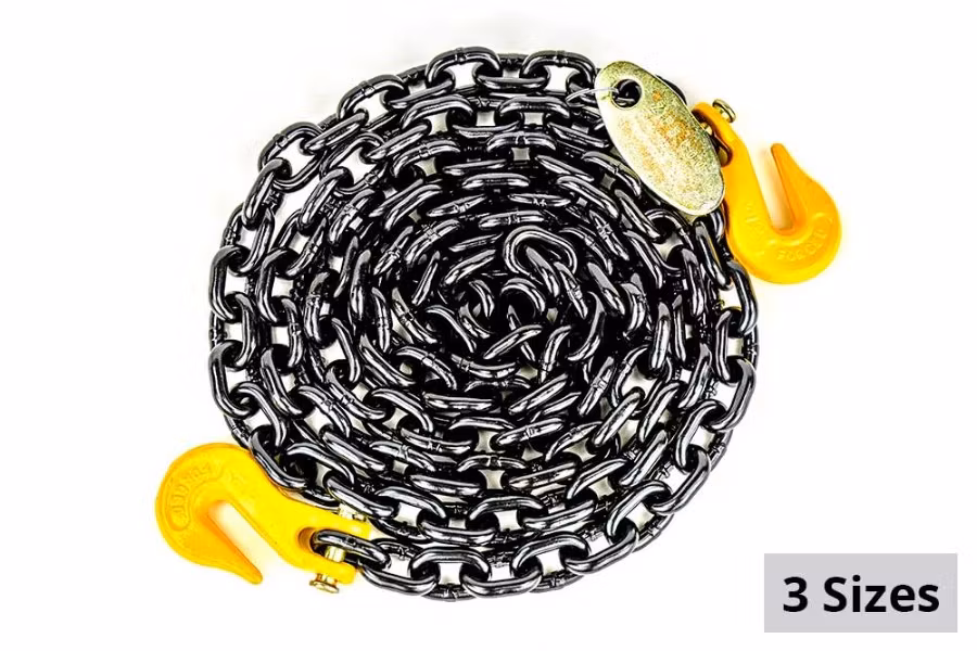 Picture of Zip's Grade 80 Chain Assembly with Grab Hooks