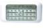 Picture of ECCO Rectangular LED Dome Light, White Bezel
