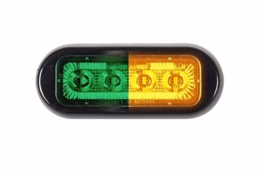 Maxxima Warning Light w/Clear lens Feature Close-up