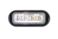 Maxxima Warning Light w/Clear lens Close Up Detail