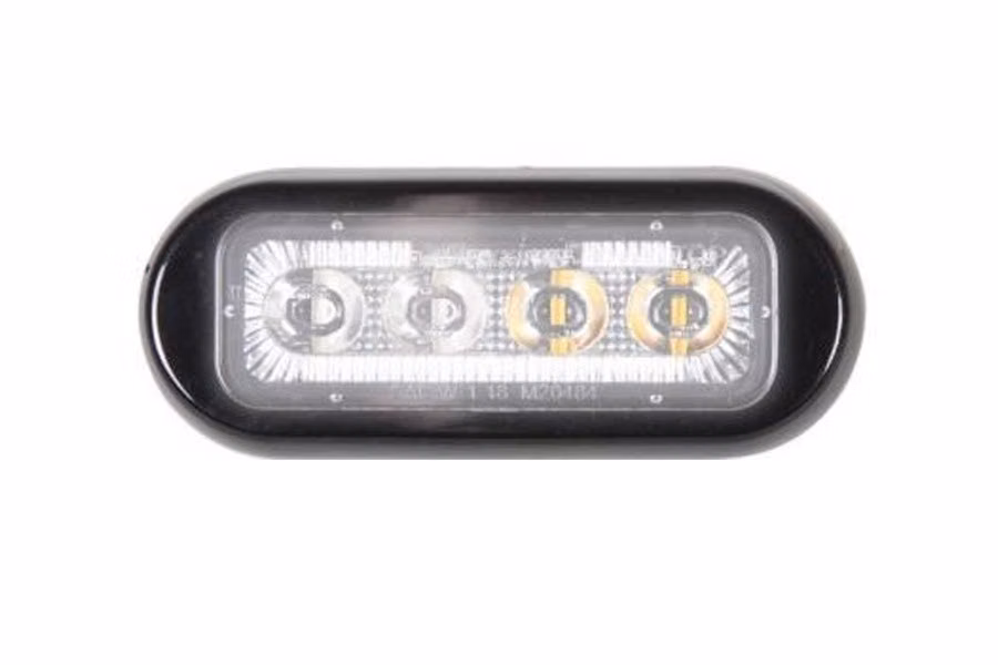 Maxxima Warning Light w/Clear lens Close Up Detail