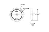 Picture of Truck-Lite Round 44 Super Series Diamond Shell Turn Signal