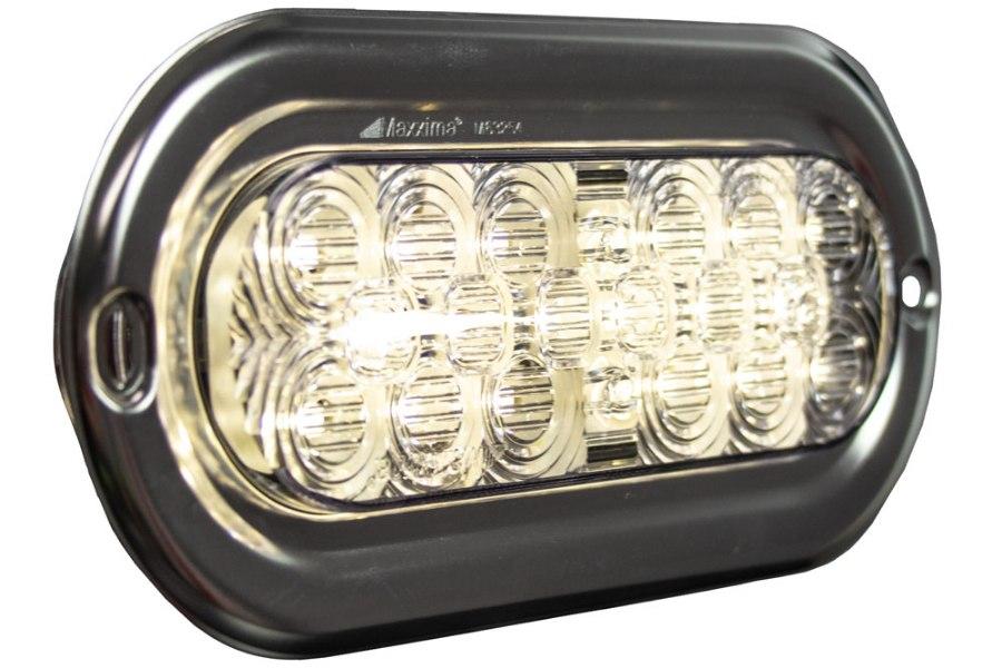 Picture of MAXXIMA Oval LED Back-Up Light with Flange and Pigtail