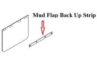 Miller Light Duty Wrecker Mud Flap Back Up Strip Additional view