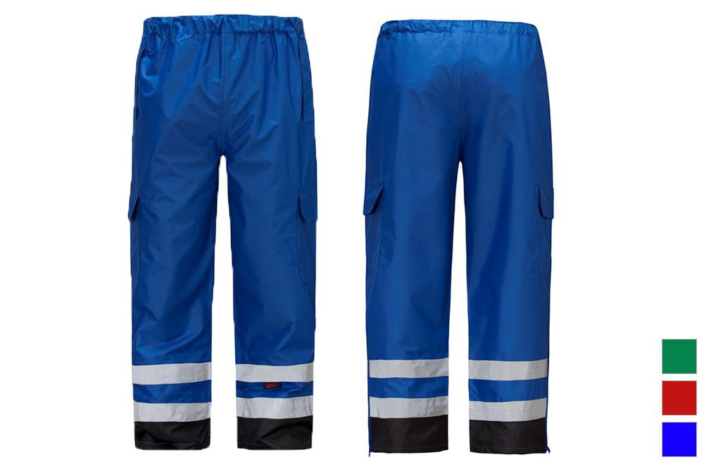 Picture of GSS Safety Premium Rain Pants with Black Bottom