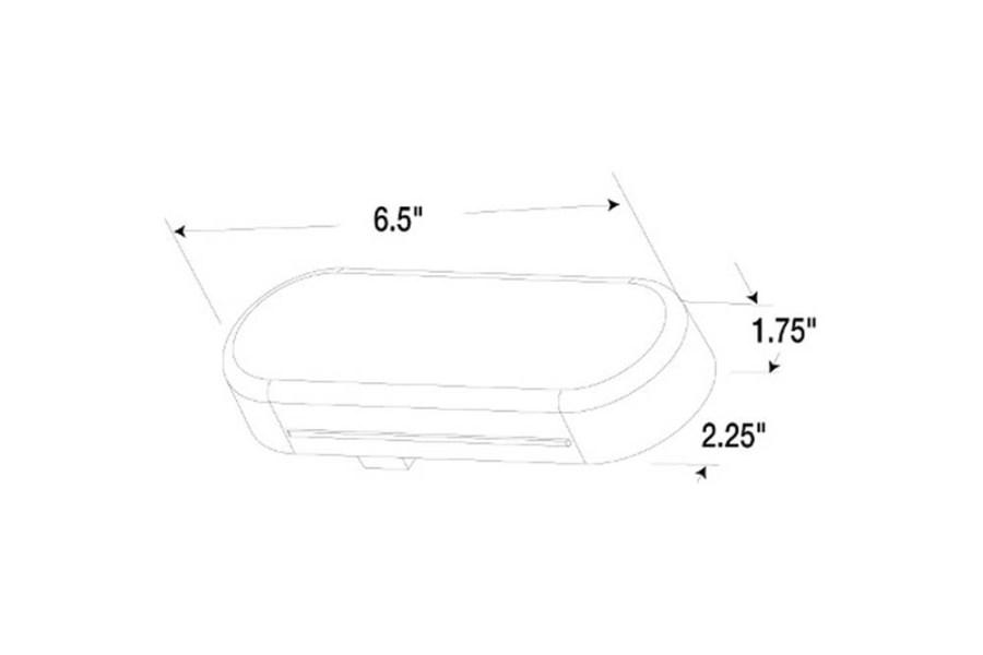 Truck-Lite Front/Park/Turn 24 Diode Oval Light Alternate View