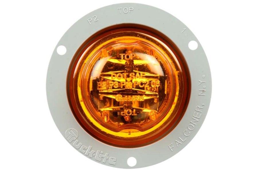 Picture of Truck-Lite Round High Profile PL-10 8 Diode Clearance Marker Light w/ Flange
Mount