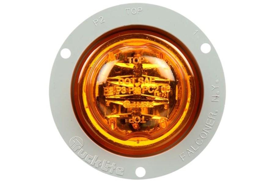 Picture of Truck-Lite Round High Profile PL-10 8 Diode Clearance Marker Light w/ Flange
Mount