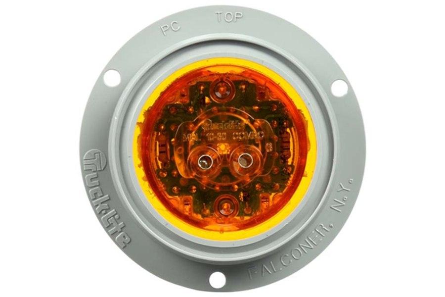 Picture of Truck-Lite Round High Profile PL-10 8 Diode Clearance Marker Light w/ Flange
Mount