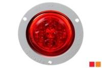 Picture of Truck-Lite Round Low Profile PL-10 Clearance Marker 8 Diode Light w/ Flange
Mount