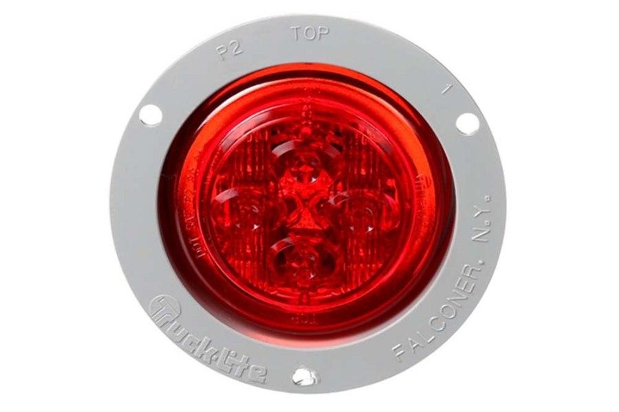 Picture of Truck-Lite Round Low Profile PL-10 Clearance Marker 8 Diode Light w/ Flange
Mount