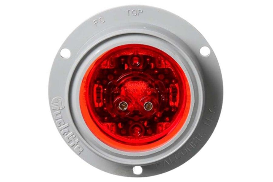 Picture of Truck-Lite Round Low Profile PL-10 Clearance Marker 8 Diode Light w/ Flange
Mount